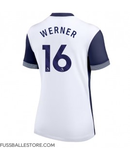 Günstige Tottenham Hotspur Timo Werner #16 Heimtrikot Damen 2024-25 Kurzarm